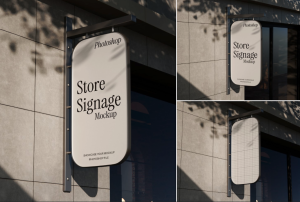 Signage Store Mockup